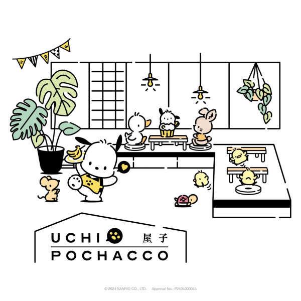 房屋咖啡厅推出Pochacco主题店！有超多拍照机会！Pochacco奶油蛋糕/戚风蛋糕